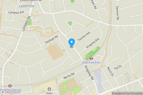 Map location for 148 Kingsley Road, Hounslow, Middlesex, TW3 4AD