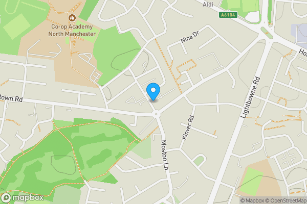 Map location for Apartment 3, 14, Kilmaine Avenue, MANCHESTER, Lancashire, M9 7FN