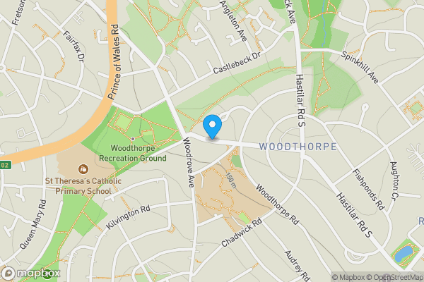 Map location for Nodder Road, Sheffield, S13 8DD