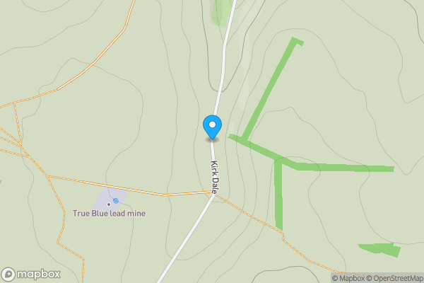 Map location for Land off Kirk Dale, Sheldon, Bakewell, DE45 1QS
