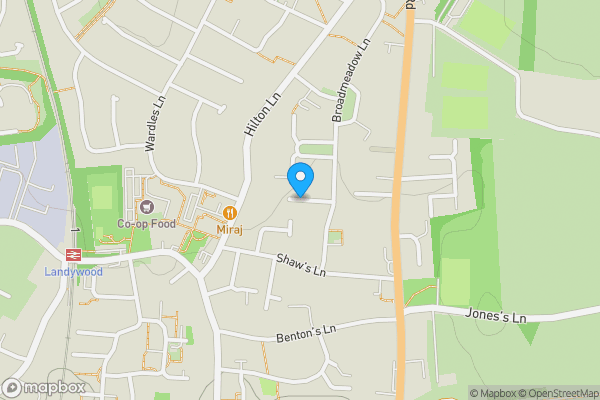 Map location for Estridge Lane, Walsall, West Midlands, WS6 6EL