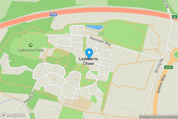 Map location for Wills Crescent, West Malling, Kent, ME19 5GJ