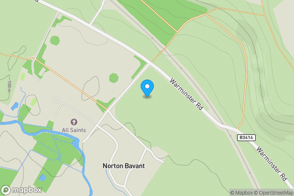 Map location for  Warminster, Norton Bavant, BA12