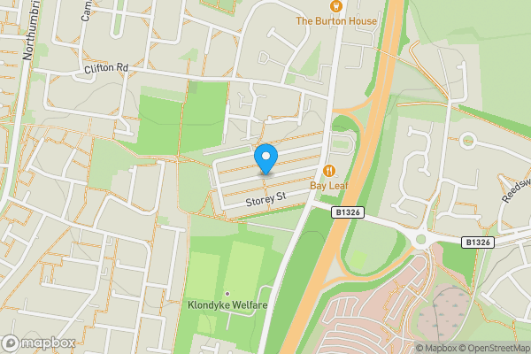 Map location for Hastings Street, Cramlington , NE23 6RQ