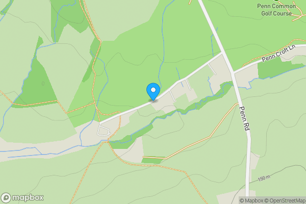 Map location for Penn Common Road, Wolverhampton, West Midlands, WV4 5JY