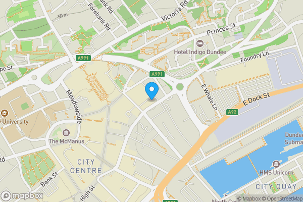 Map location for 4 St Andrews Lane, Flat 3, Dundee, DD1 2EY