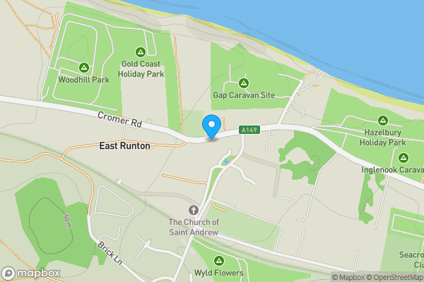 Map location for Beulah, High Street, East Runton, Norfolk, NR27 9PB