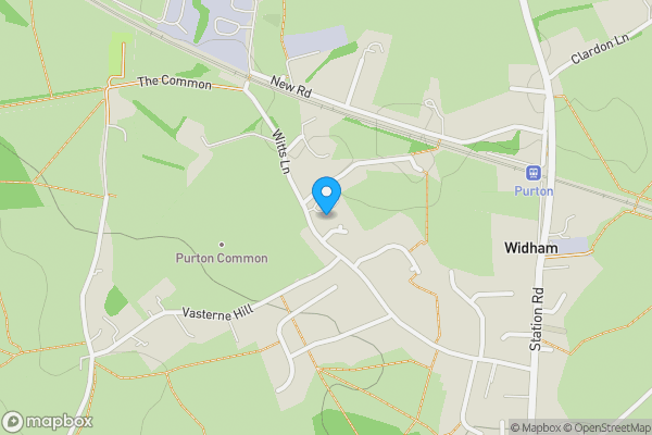 Map location for Common Farm Cottage, 28 Witts Lane, Purton, Swindon, Wiltshire, SN5 4ES