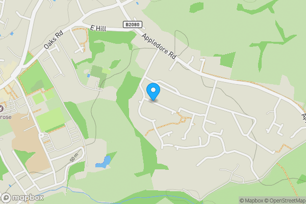 Map location for Southgate Road, TENTERDEN, Kent, TN30 7BS