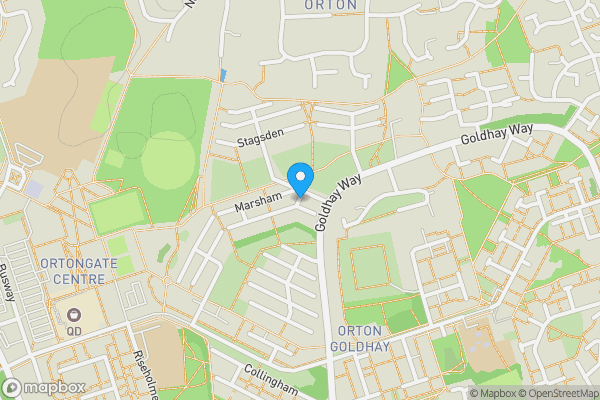 Map location for Marsham, Peterborough, Cambridgeshire, PE2 5RL