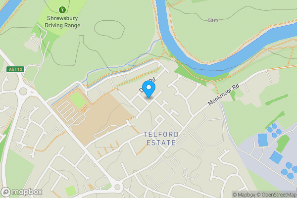 Map location for 28 Riverdale Road, Shrewsbury, Shropshire, SY2 5TA