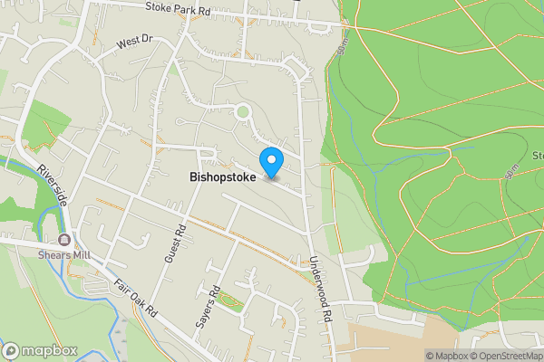 Map location for Cotton Close, Eastleigh, Hampshire, SO50 6FY