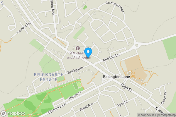 Map location for 95 High Street, Easington Lane, Houghton le Spring, DH5 0JR