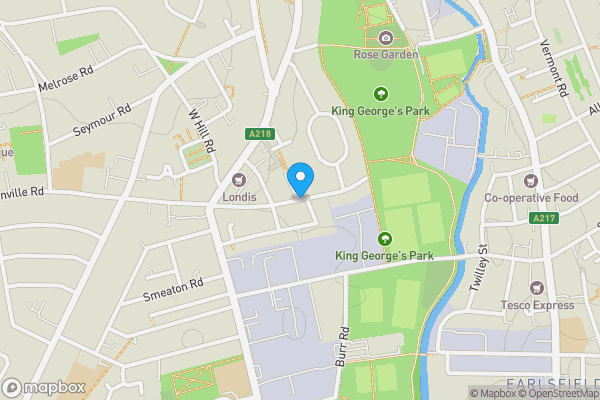Map location for Brathway Road, London, SW18 4BB