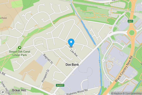 Map location for 54 Willingsworth Road, Wednesbury, West Midlands WS10 7NJ