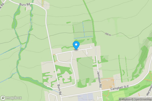 Map location for 0.85 Acre Plot at Hillview Road, Darvel, KA17 0DQ