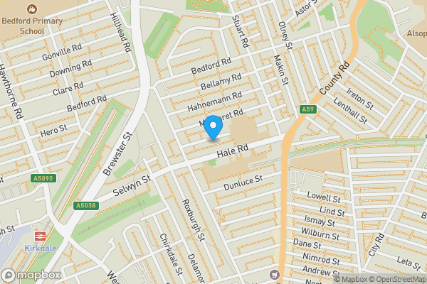 Map location for 67 Peter Road, Liverpool, L4 3RT