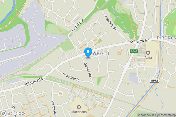 Map location for Rathbone Street, ROCHDALE, Lancashire, OL16 5BH