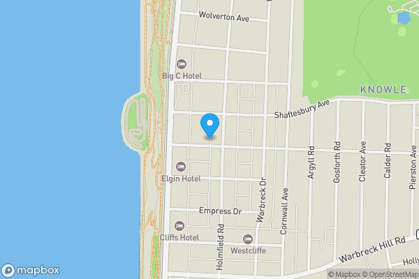 Map location for 12, Blackpool, Lancashire, FY2 9RR