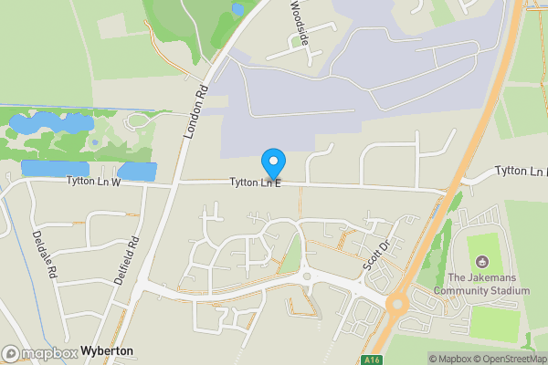 Map location for Tytton Lane East, BOSTON, Lincolnshire, PE21 7HW