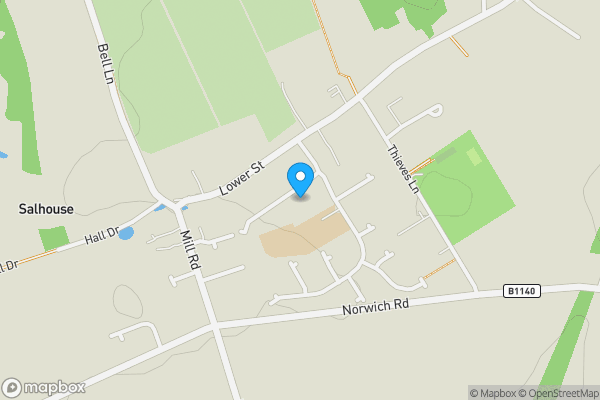 Map location for 7 Topcliffe Avenue, Salhouse, Norwich, Norfolk, NR13 6RN