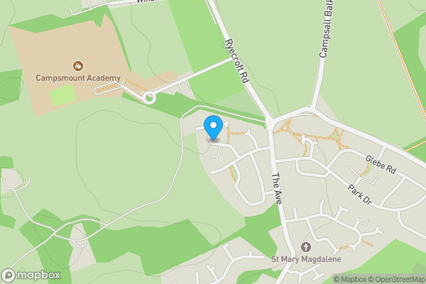 Map location for Tennyson Avenue, Doncaster, South Yorkshire, DN6 9NL