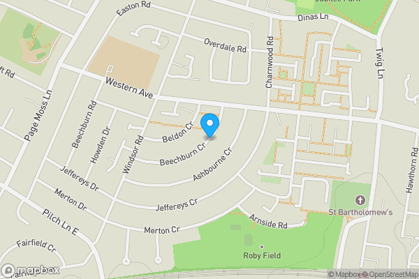 Map location for Beechburn Crescent, Liverpool, Merseyside, L36 4JZ