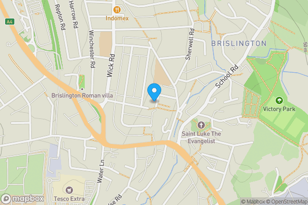 Map location for 4 Bellevue Terrace, Brislington, Bristol, Bristol BS4 4JP