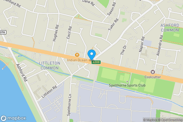 Map location for Littleton Road, Ashford, TW15