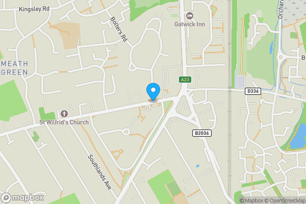 Map location for Horley Row, Horley, Surrey, RH6 8NH