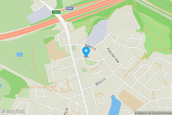 Map location for Broadhurst Avenue, Manchester, Lancashire, M27 8EZ