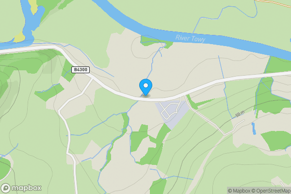 Map location for Woodford Llangunnor Road, Carmarthen, Dyfed, SA32 8AB