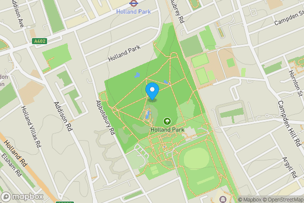 Map location for Flat 13 Palace Mansions, Earsby Street, Holland Park, London, W14 8QW