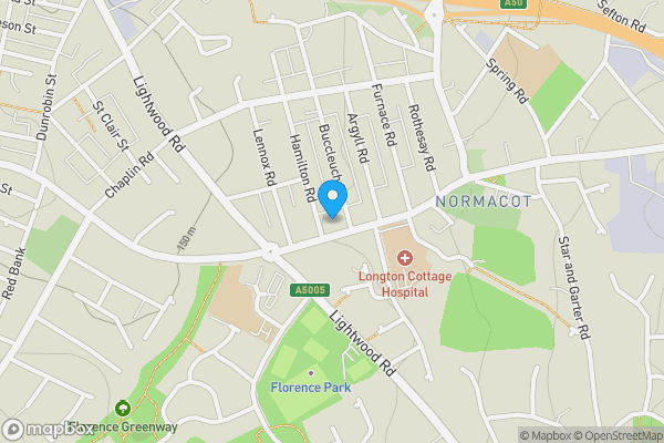 Map location for 23 and 23a Upper Belgrave Road, Stoke-On-Trent ST3 4RA