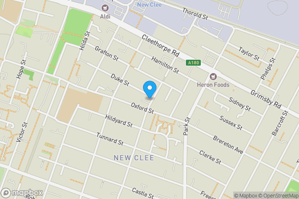 Map location for 62 Duke Street, Grimsby DN32 7RT