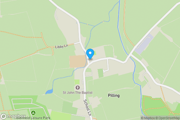 Map location for Land at rear of Former Golden Ball Hotel, School Lane, Pilling, PR3
