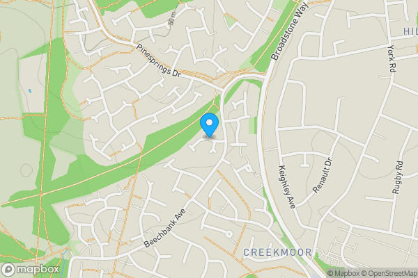 Map location for Land @ Bullfinch Close, Poole, Dorset, BH17 7UP
