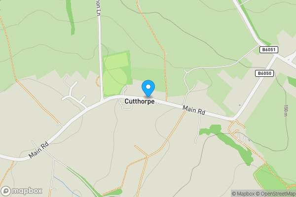 Map location for 2 The Poplars, Main Road, Cutthorpe, Chesterfield, Derbyshire, S42 7AH