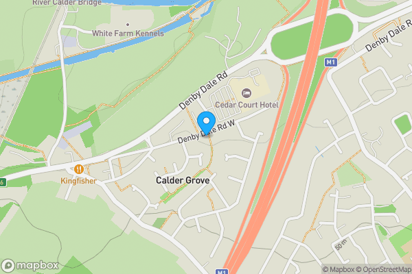 Map location for 501 Denby Dale Road West, Calder Grove, Wakefield, WF4 3AA