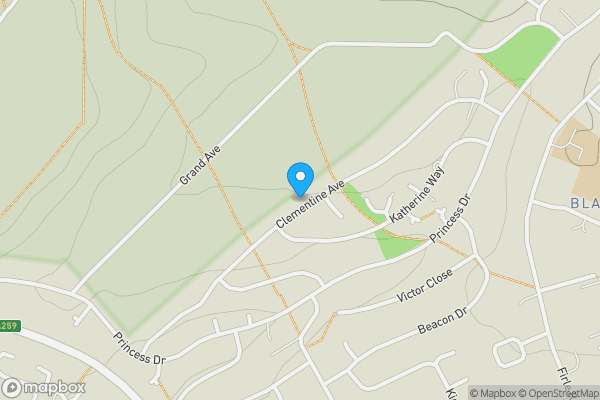 Map location for 71 Clementine Avenue, Seaford, BN25 2UU