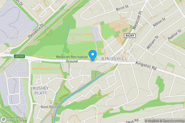 Map location for Land at the rear of, Wootton Bassett Road, Swindon, Wiltshire, SN1 4NQ