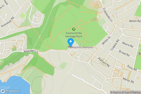 Map location for 35 Gilbert Close, Swanscombe, Kent, DA10 0NH