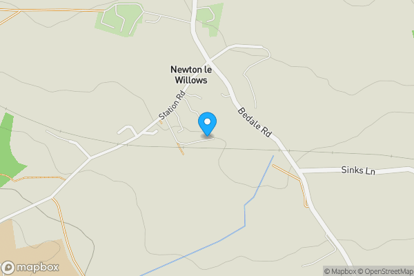 Map location for 1-6 South View, Newton Le Willows, Bedale, North Yorkshire, DL8 1ST