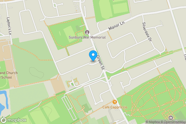 Map location for 4 Sunmead Road, Sunbury-on-Thames, Surrey, TW16 6PE