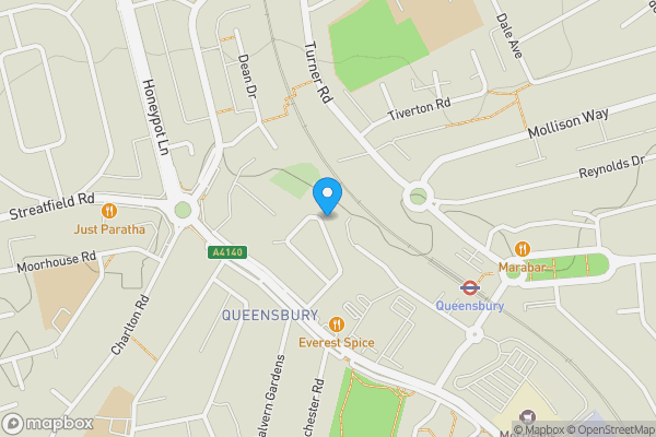 Map location for 125 Everton Drive, Stanmore, HA7 1EB