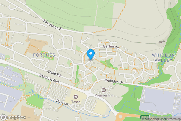 Map location for Walnut Way, Barnstaple, Devon, EX32 7RF