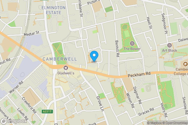 Map location for Mary Datchelor Close, London, Greater London, SE5 7DY