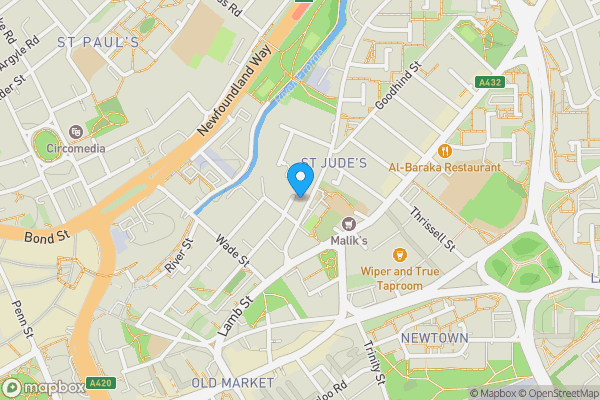 Map location for Flat 4, Vestry Hall, Vestry Lane, , BS5 0BF