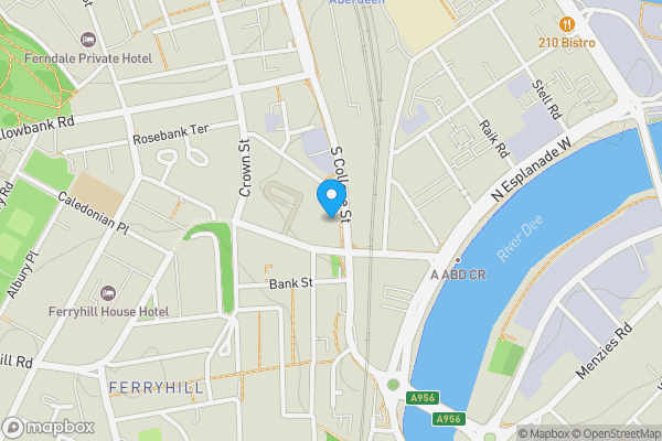 Map location for 3FF, 7, Dee Village, Millburn Street,, Aberdeen, Aberdeenshire, AB11 6LG