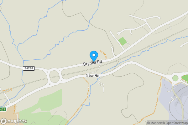 Map location for Cartref, Brynna Road, Pencoed, Bridgend, CF35 6PD